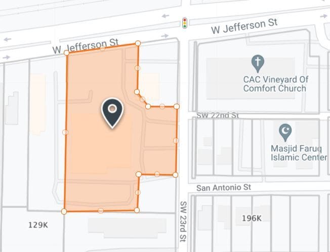 2315 W Jefferson St, Grand Prairie, TX for lease - Plat Map - Image 2 of 2