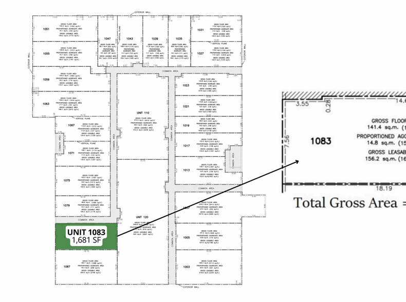 931-1079 Parsons Rd SW, Edmonton, AB for lease - Floor Plan - Image 3 of 3