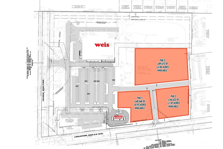 4330 Linglestown Rd, Harrisburg, PA à louer - Plan de site - Image 2 de 2