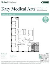 1331 W Grand Pky N, Katy, TX à louer Plan d’étage- Image 1 de 1