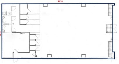475-559 N 46th St, Rogers, AR à louer Plan d’étage- Image 1 de 1