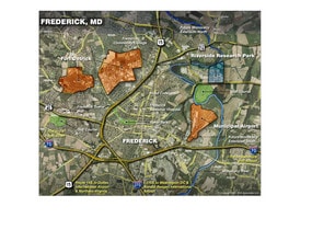 Gas House Pike, Frederick, MD - Aerial  map view