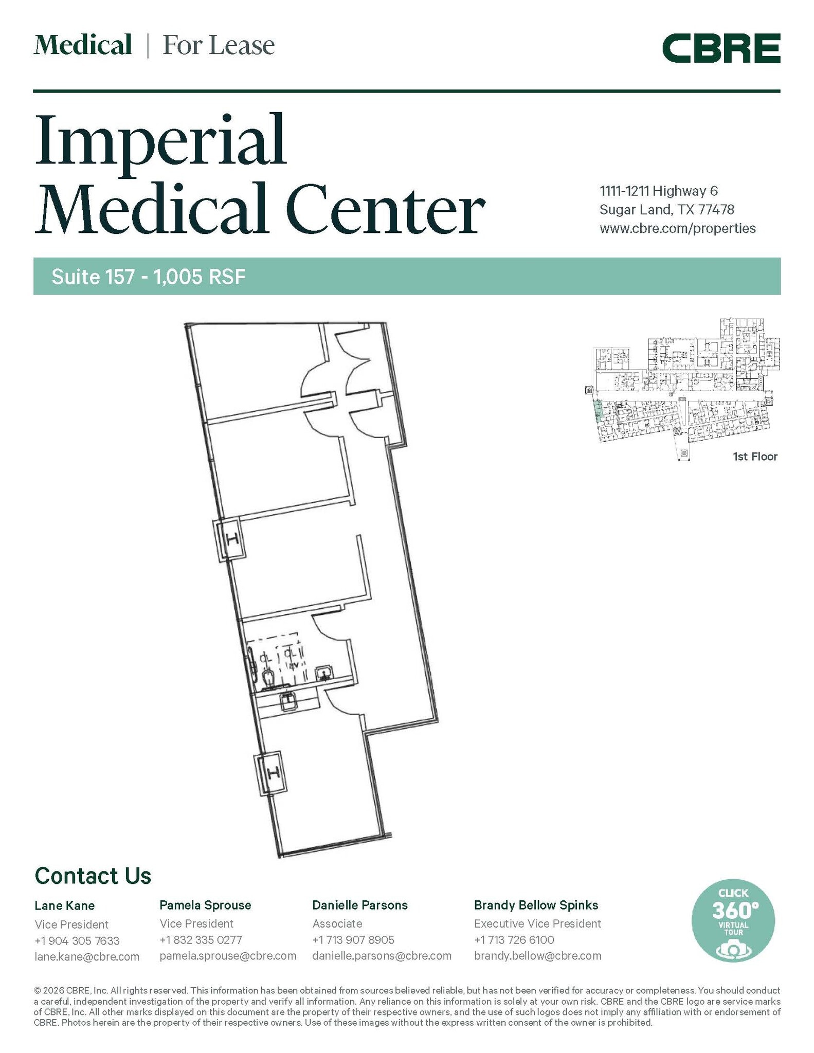 1111-1211 Highway 6, Sugar Land, TX for lease Interior Photo- Image 1 of 1