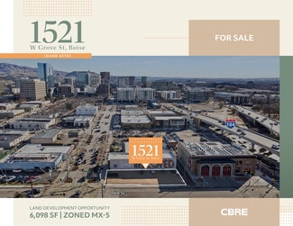 More details for 1521 W Grove St, Boise, ID - Land for Sale