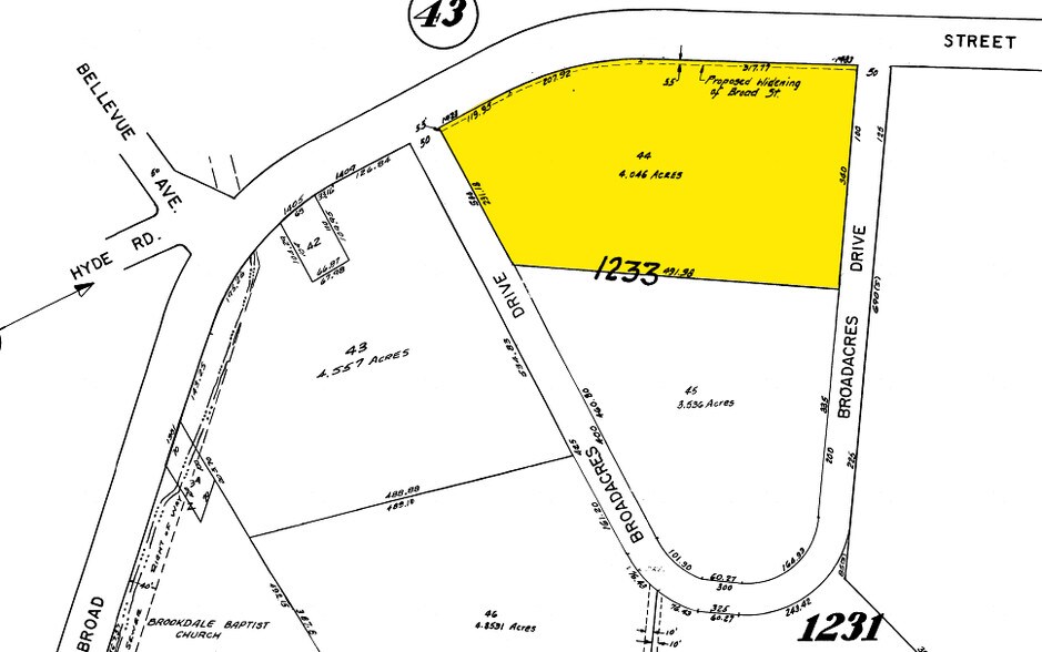 1455 Broad St, Bloomfield, NJ à louer - Plan cadastral - Image 2 de 5