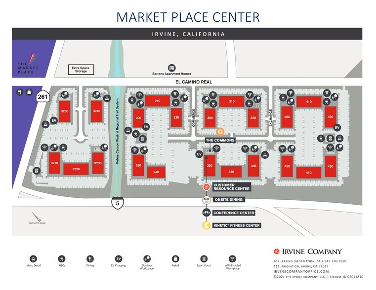 3200 El Camino Real, Irvine, CA for lease - Site Plan - Image 2 of 13