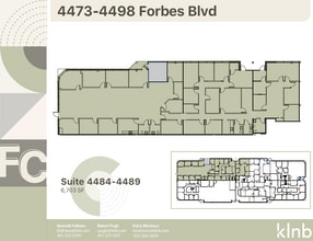4473-4491 Forbes Blvd, Lanham, MD for lease Floor Plan- Image 1 of 1
