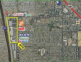 9960-10030 N 91st Ave, Peoria, AZ - Aérien Vue de la carte - Image1