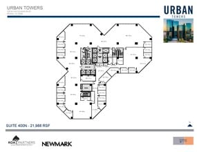 222 W Las Colinas Blvd, Irving, TX à louer Plan d’étage- Image 1 de 1