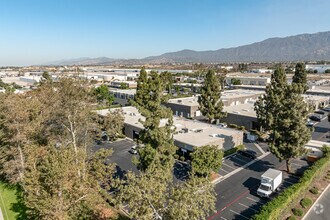1525 W 13th St, Upland, CA - Aérien Vue de la carte