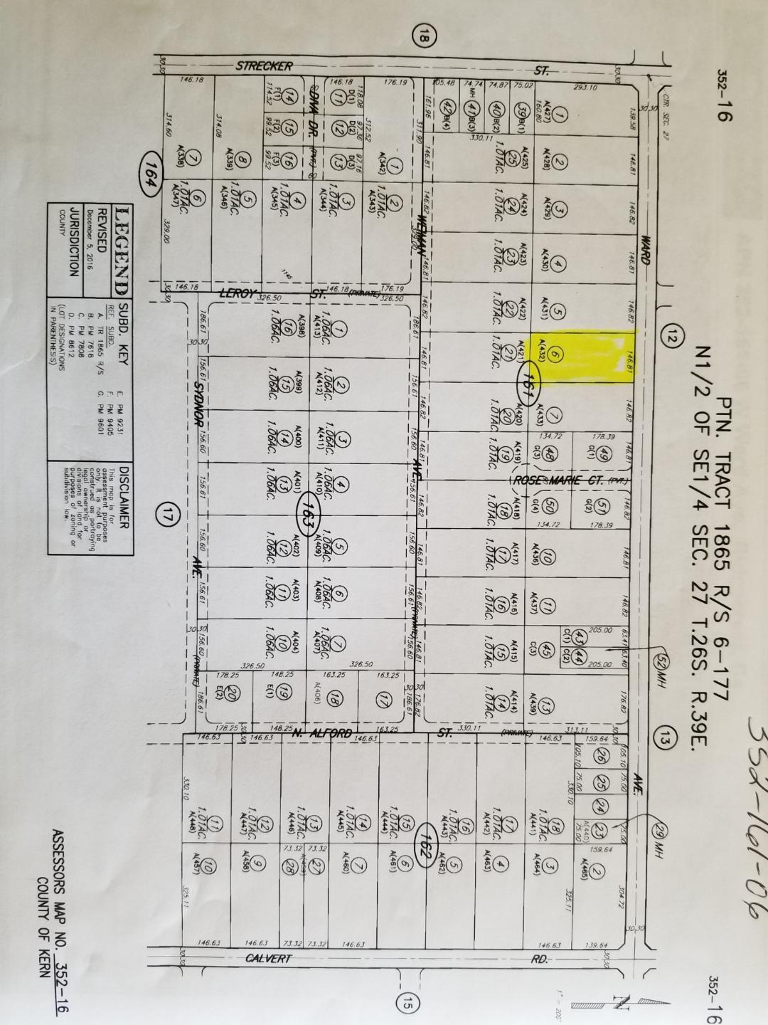 1.06 Arces On W Ward Ave, Inyokern, CA à vendre Photo principale- Image 1 de 4