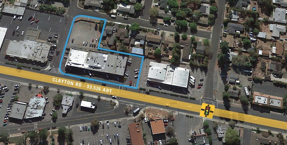 3426-3460 Clayton Rd, Concord, CA à louer - Photo du bâtiment - Image 3 de 7