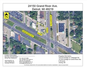 24150 Grand River Ave, Detroit, MI for lease Site Plan- Image 2 of 2