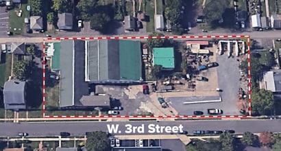 834 W 3rd St, Lansdale, PA - Aerial map view