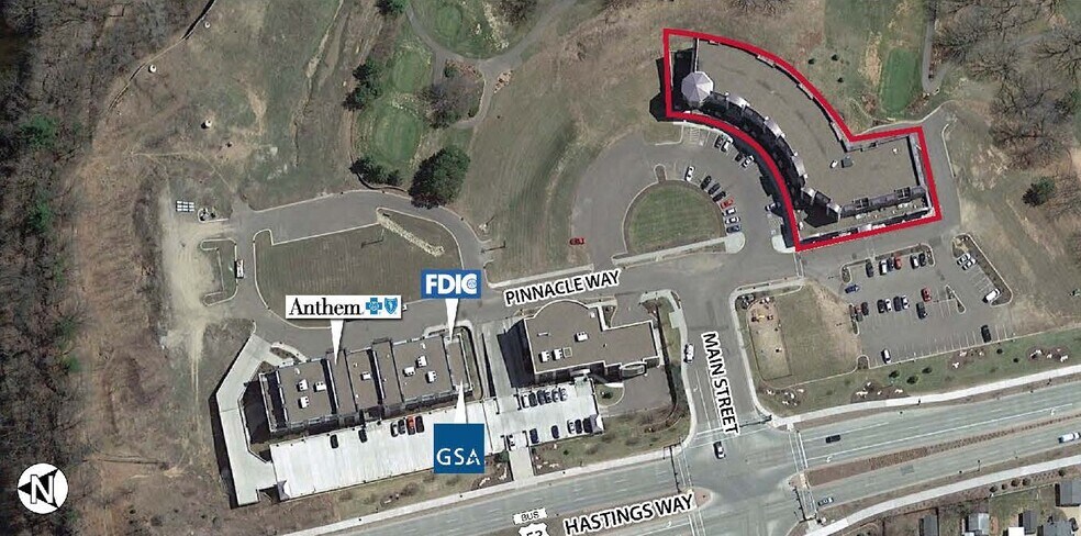 401 Pinnacle Way, Eau Claire, WI à louer - Aérien - Image 2 de 14