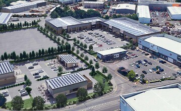 Aldermoor Way, Longwell Green, SGC - Aérien  Vue de la carte