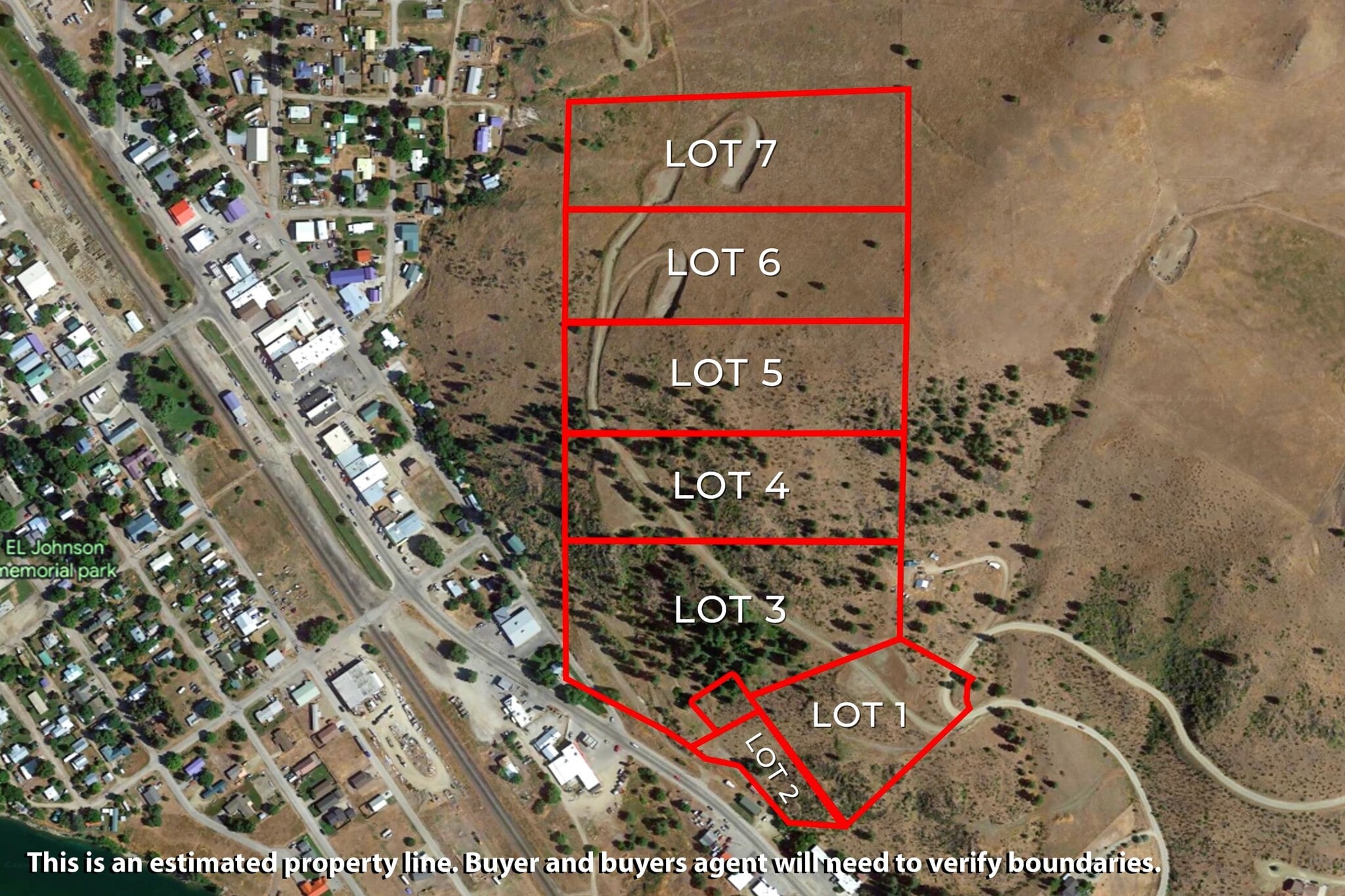 Lot 2 Railroad ave, Plains, MT à vendre Photo principale- Image 1 de 2