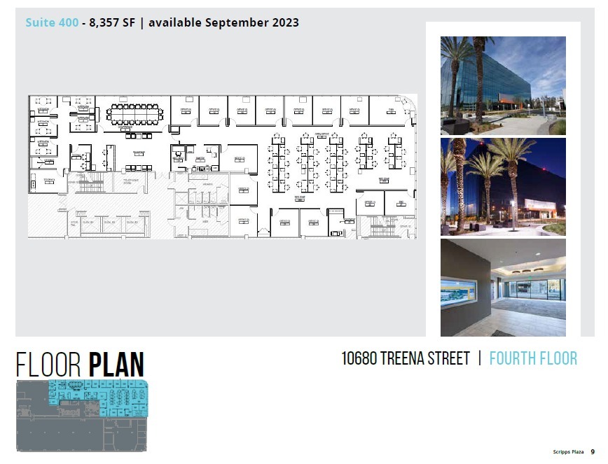 10680 Treena St, San Diego, CA for lease Floor Plan- Image 1 of 4