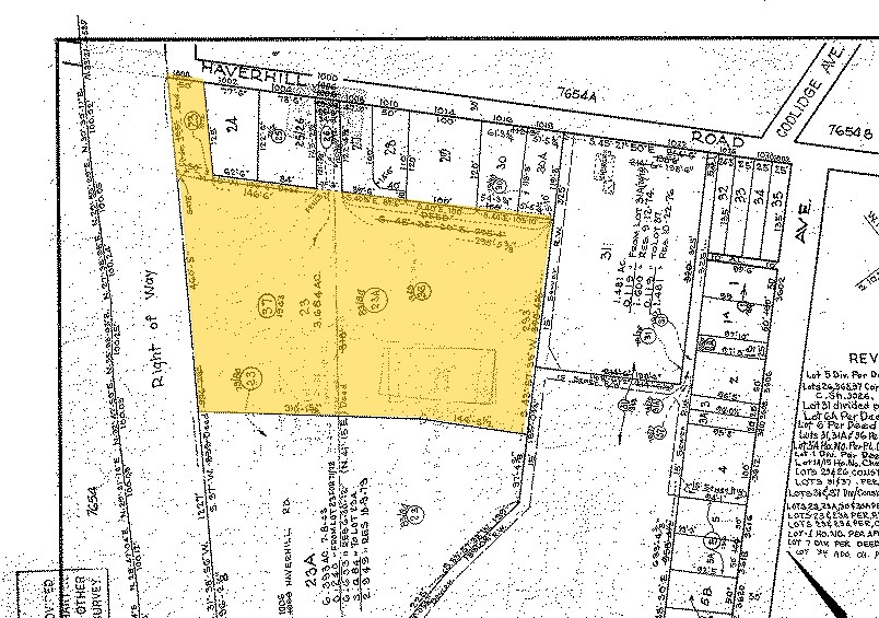 1000-1006 Haverhill Rd, Baltimore, MD à louer - Plan cadastral - Image 3 de 6