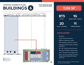 Rainbow Blvd, Las Vegas, NV à louer Plan d’étage- Image 1 de 5