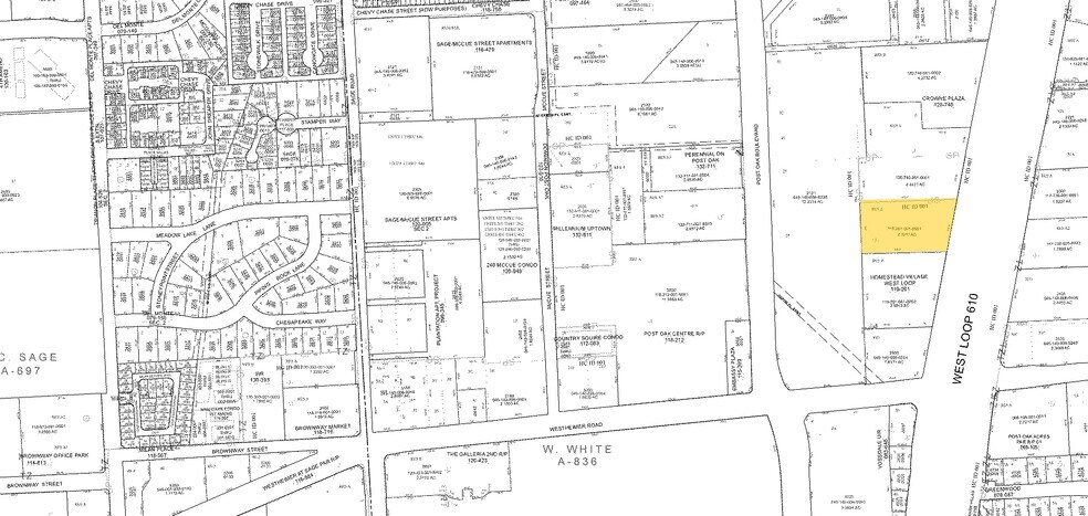 2300 W Loop S, Houston, TX à vendre - Plan cadastral - Image 2 de 5