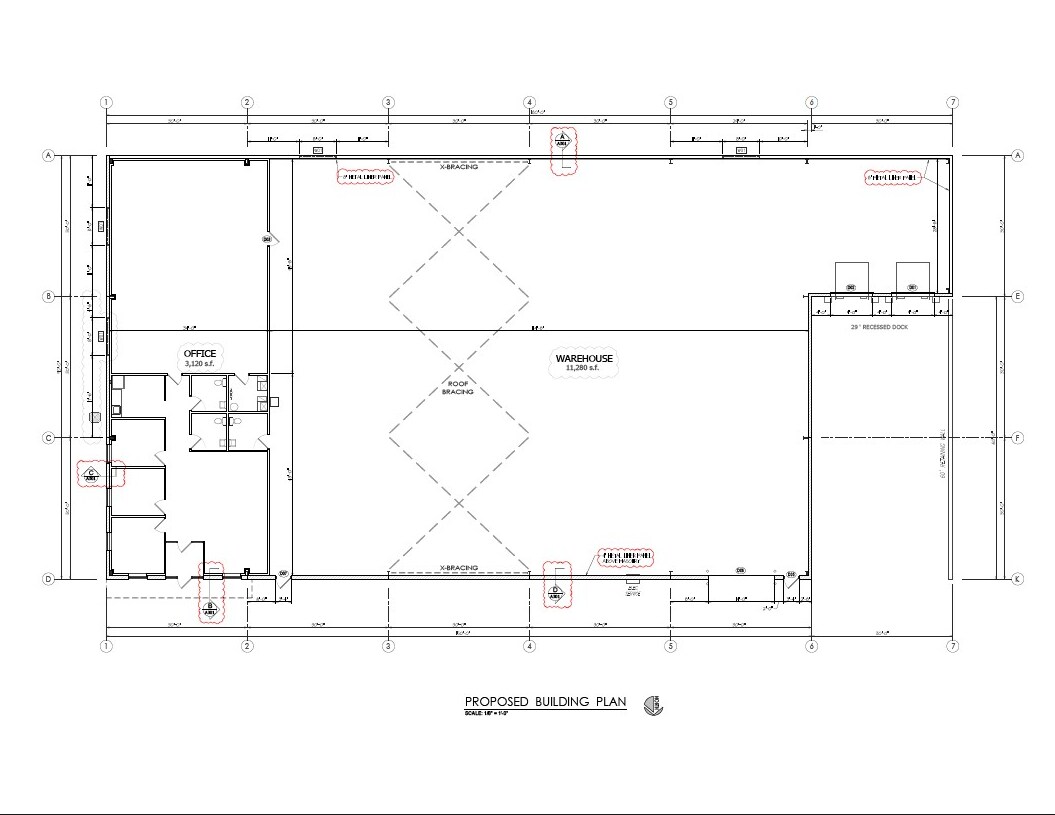 800 Wesco Pky, Sheridan, IN à louer Plan d’étage- Image 1 de 1