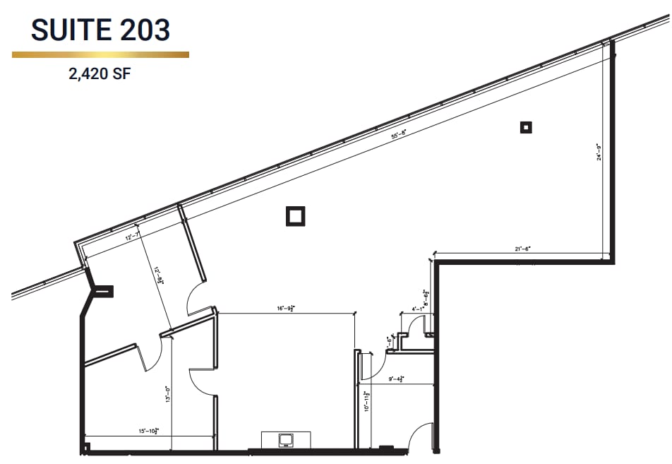 570 Expressway Dr S, Medford, NY à louer Plan d’étage- Image 1 de 1