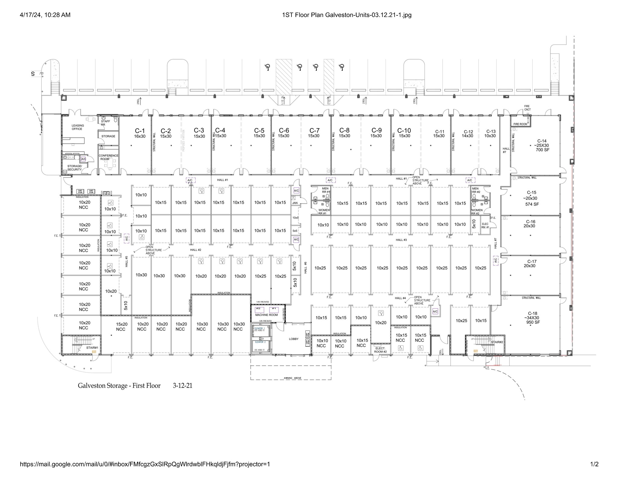 6615 Stewart Rd, Galveston, TX for lease Site Plan- Image 1 of 1