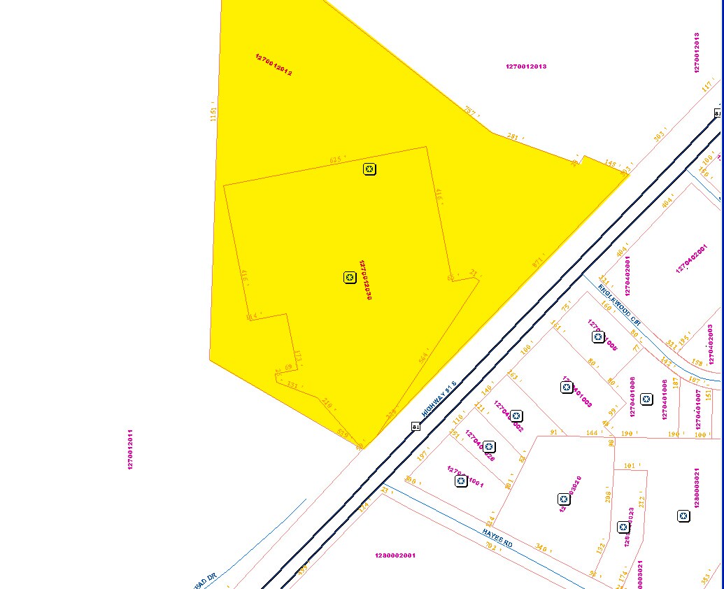 5720 Highway 81 S, Starr, SC for sale Plat Map- Image 1 of 2