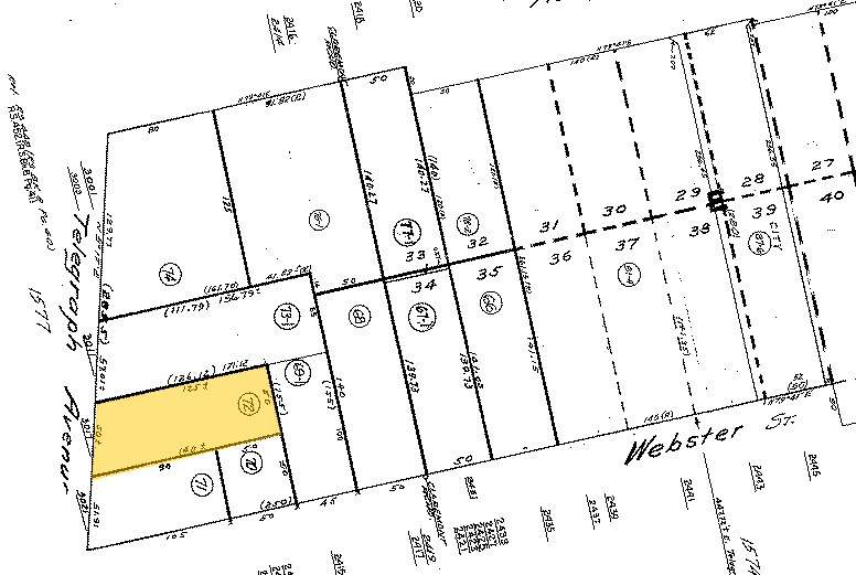 3017 Telegraph Ave, Berkeley, CA à louer - Plan cadastral - Image 2 de 29