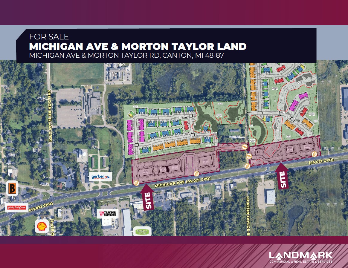 Michigan Ave & South Morton Taylor Rd, Canton, MI à vendre Photo du bâtiment- Image 1 de 5