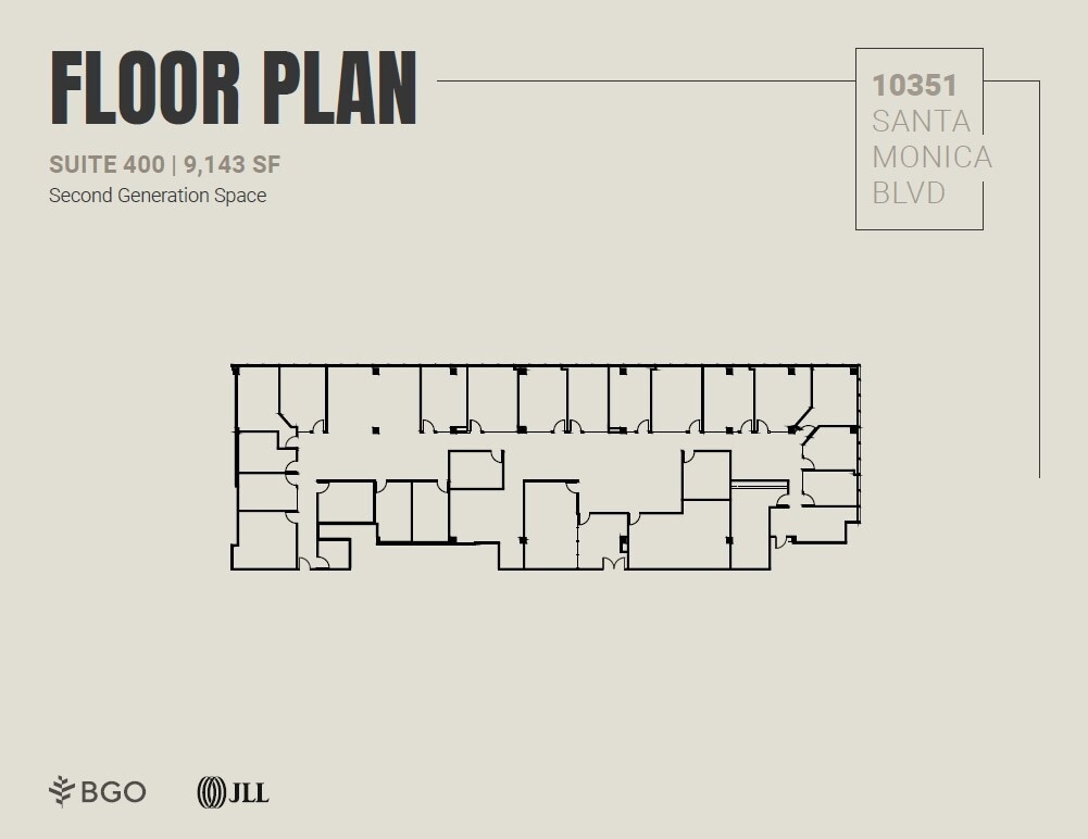 10351 Santa Monica Blvd, Los Angeles, CA for lease Floor Plan- Image 1 of 1