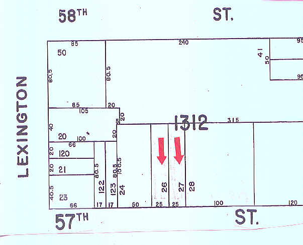 151 E 57th St, New York, NY à louer - Plan cadastral - Image 3 de 3