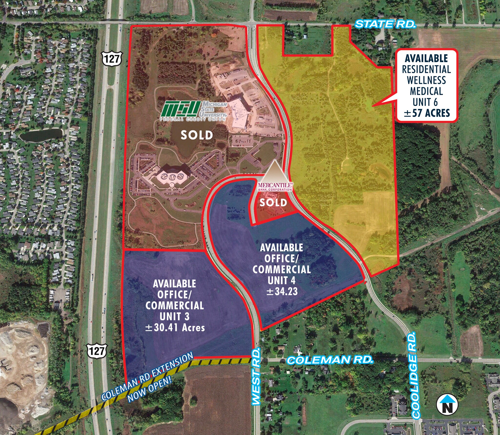 Coolidge Rd, East Lansing, MI à vendre Photo du bâtiment- Image 1 de 7