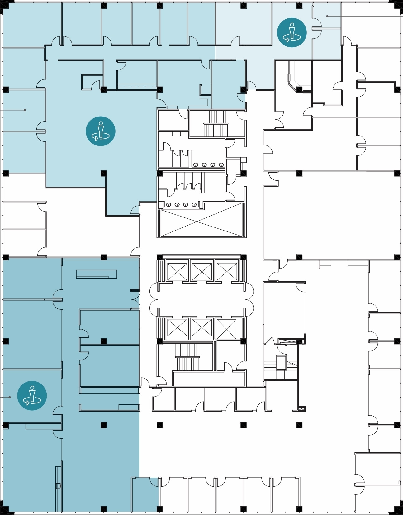 1055 Wilshire Blvd, Los Angeles, CA à louer Plan d’étage- Image 1 de 1