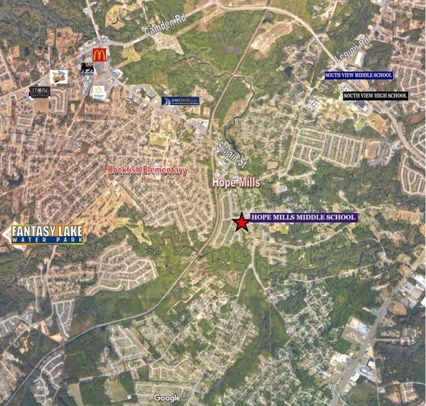 4028 S Main St, Hope Mills, NC à vendre - Photo du bâtiment - Image 3 de 3