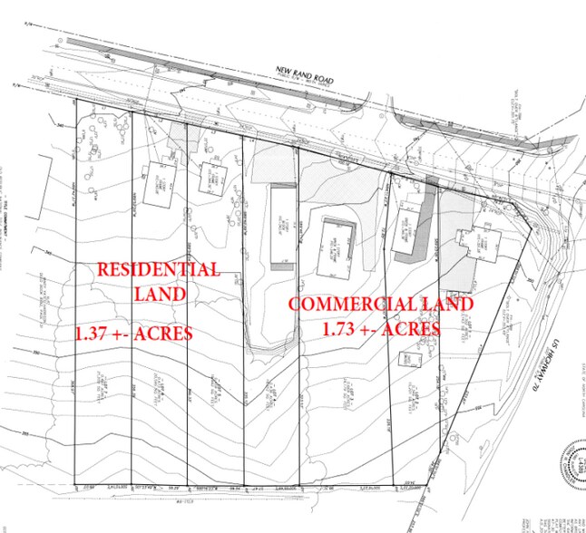 203 New Rand Rd, Garner, NC à vendre - Plan cadastral - Image 1 de 5
