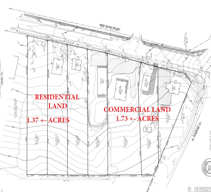 203 New Rand Rd, Garner, NC à vendre Plan cadastral- Image 1 de 6