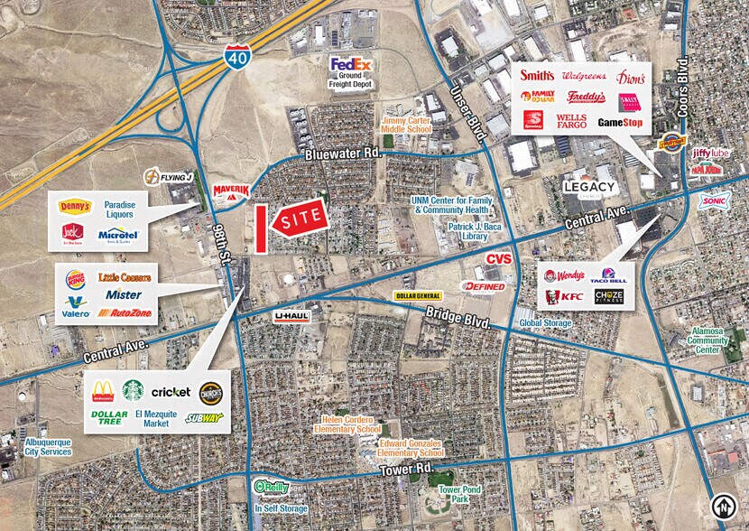 9701 Volcano Rd NW, Albuquerque, NM à vendre - Photo du bâtiment - Image 2 de 3