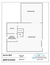 209 S Kirby St, Garland, TX à louer Plan de site- Image 1 de 1