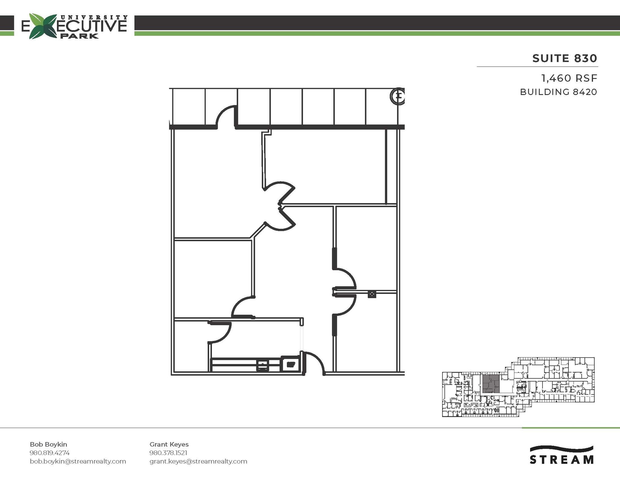 301 McCullough Dr, Charlotte, NC for lease Floor Plan- Image 1 of 1