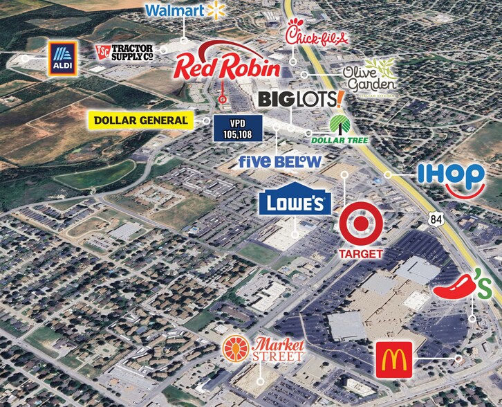 3549 Catclaw Dr, Abilene, TX à vendre - Aérien - Image 2 de 2