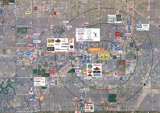 S Lindsay Rd & E Germann Rd, Gilbert, AZ - AERIAL map view