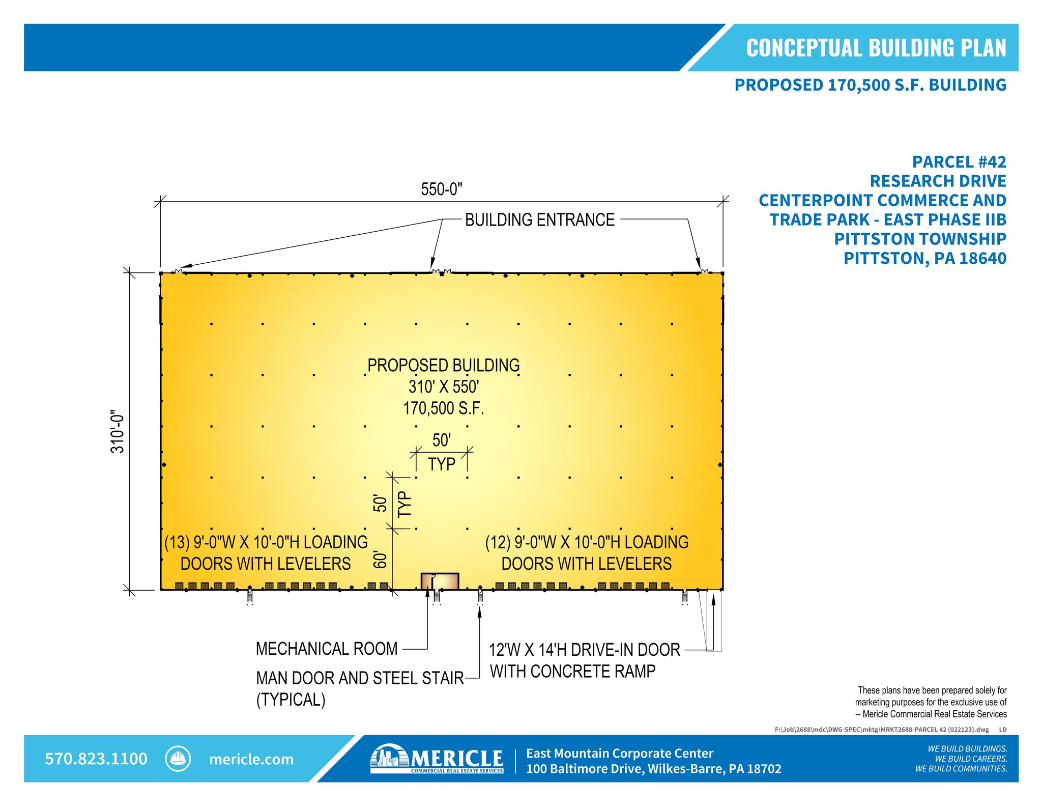 555 Research Drive, Pittston Township, PA for lease Site Plan- Image 1 of 8