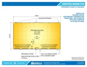 555 Research Drive, Pittston Township, PA for lease Site Plan- Image 1 of 8