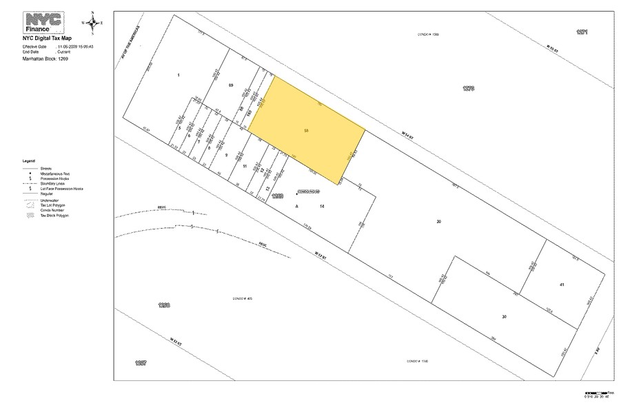 26-42 W 54th St, New York, NY à louer - Plan cadastral - Image 2 de 8