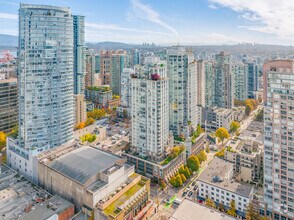 589-599 Smithe St, Vancouver, BC - Aerial  map view