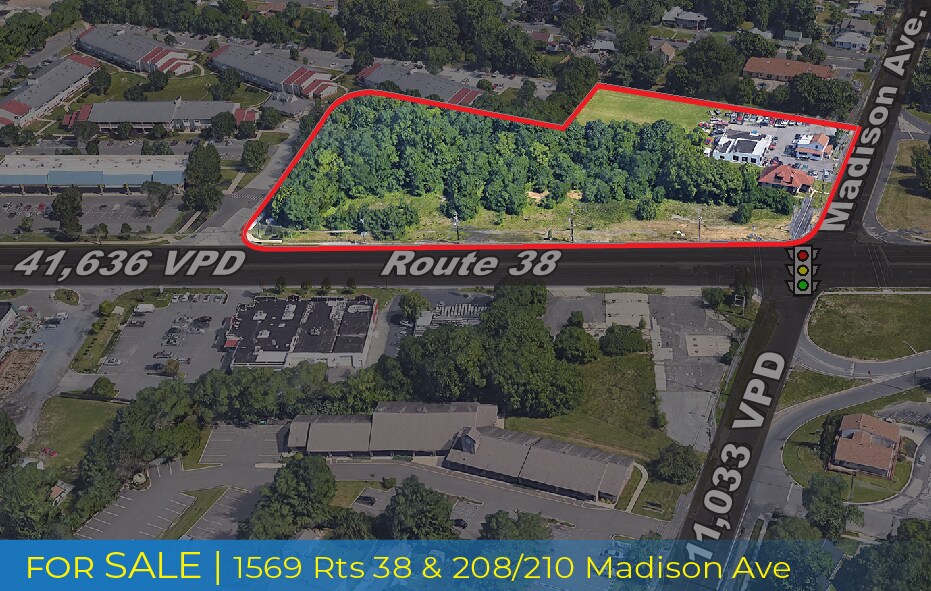 1569-1573 Route 38, Lumberton, NJ à vendre Photo du bâtiment- Image 1 de 3