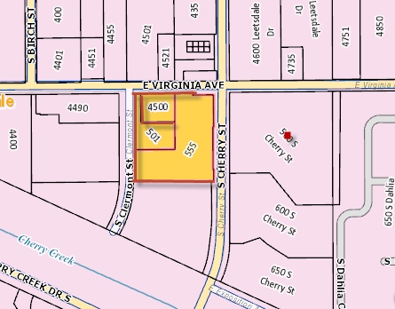 501 S Cherry St, Denver, CO à louer - Plan cadastral - Image 2 de 77