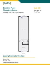 18506-18598 Gale Ave, City Of Industry, CA for lease Site Plan- Image 1 of 1